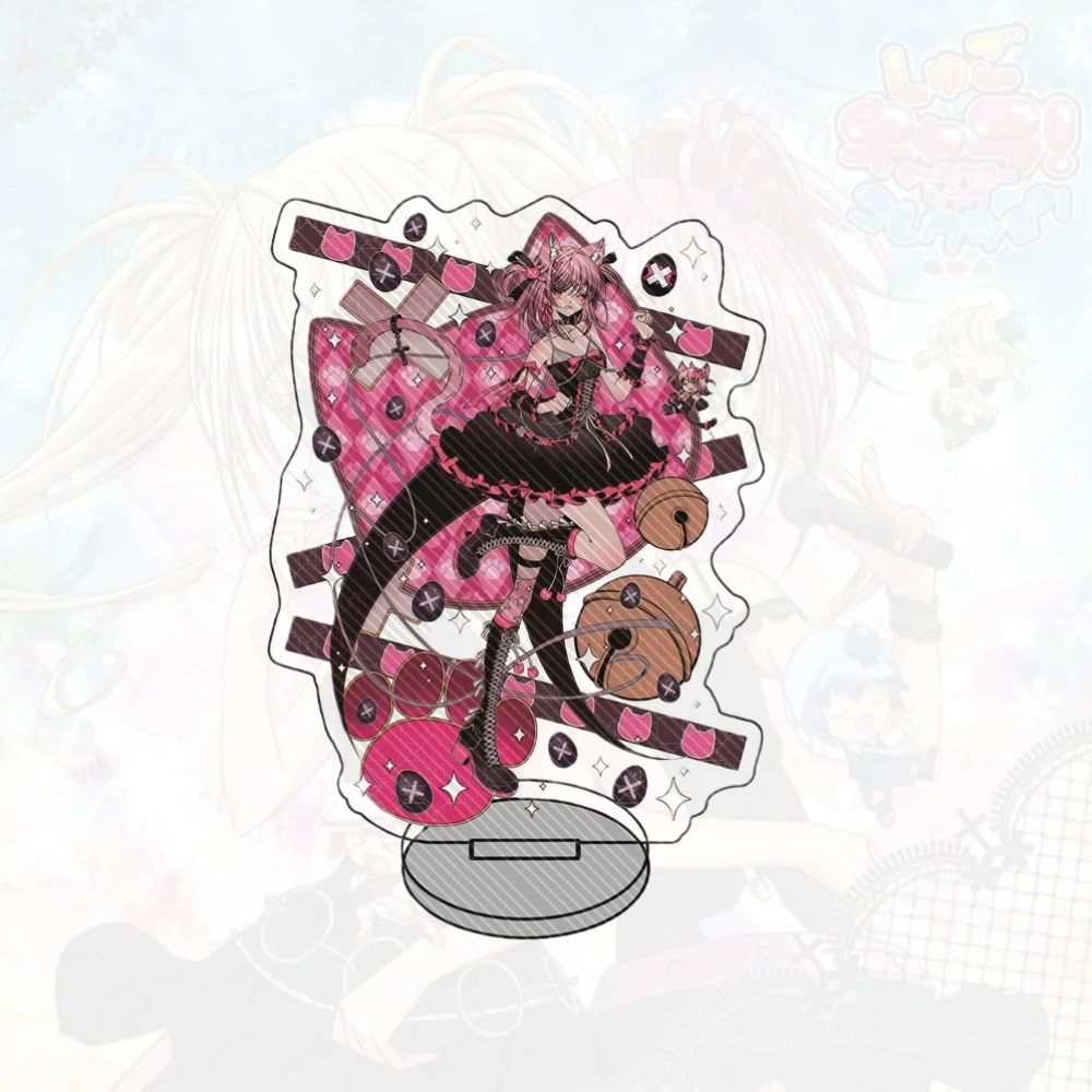 15CM الساخن أنيمي شوجو شارا! لطيف الاكريليك حامل نموذج تأثيري شخصيات زخرفة اكسسوارات عيد الميلاد جمع الهدايا #4