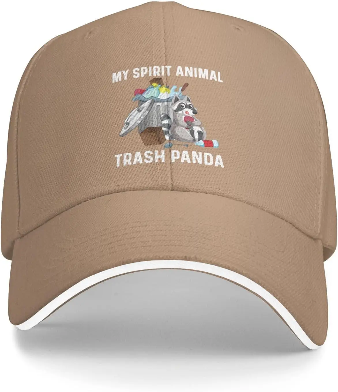 

My Spirit Animals Trash Panda Hat Women Baseball Hat Fashionable Hats