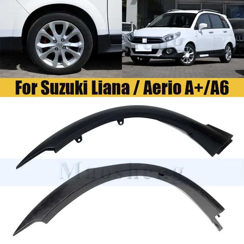 

Front/Rear Car Wheel Arch Moulding For Suzuki Liana / Aerio A+/A6 Fender Eyebrows Wheel Arches Car Assecories