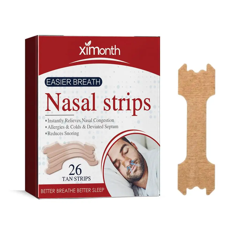 2x Nasal Strips Improve Sleep Reduce Snoring Relieve Nasal Congestion Extra Strength Work Anti-snoring Patch Sleep Relaxing Stic