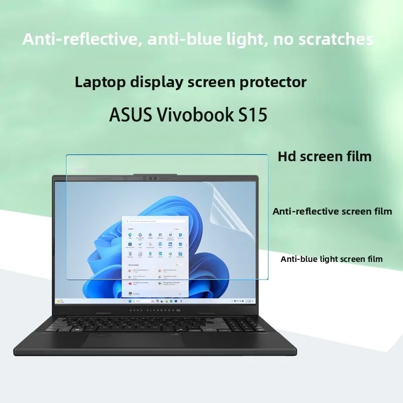 For 15.6inch ASUS Vivobook Pro S15 M6500 K6502 S5507 N6506 Laptop screen film High-definition Display Protective film