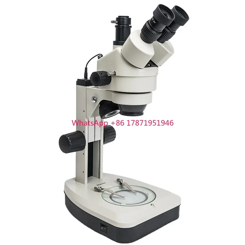 

XTL-165-MT 7X-45X industrial microscope for mobile repair trinocular zoom gem microscope stereoscopic microscope