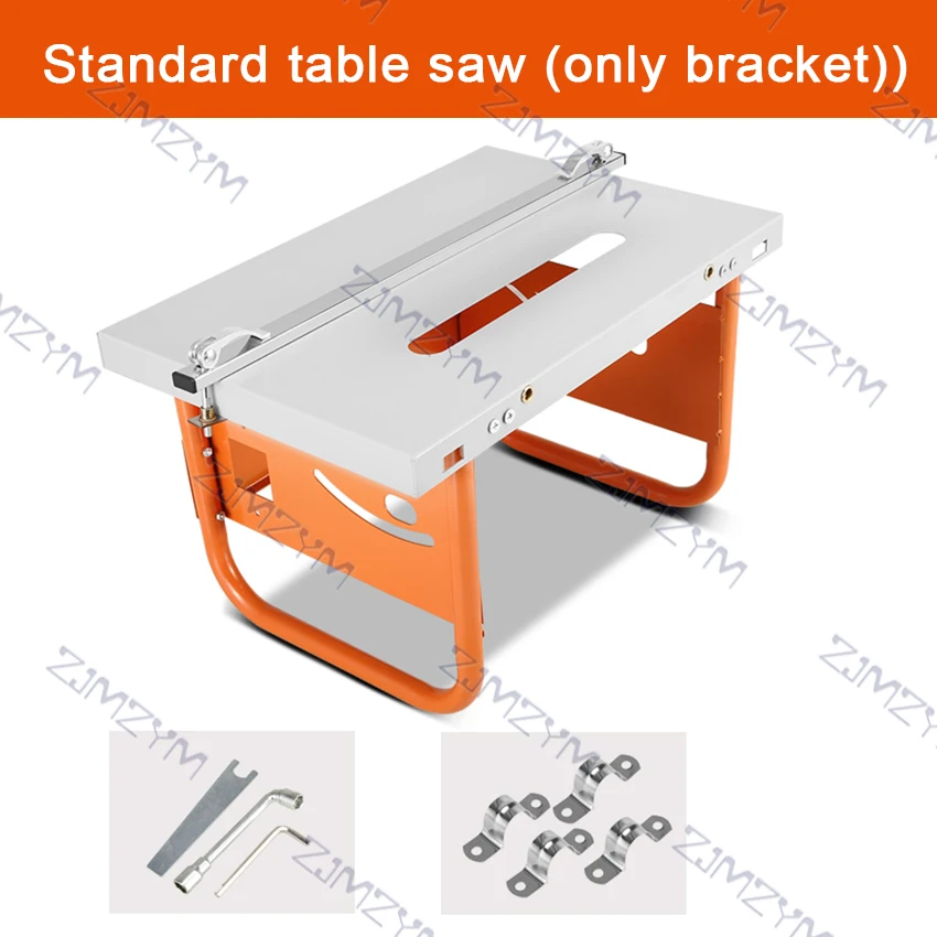 Multifunctional Woodworking Workbench High-quality Stainless Steel Work Table Household Portable Woodworking Saw Table