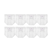 8 Pack Dust Bag Replacement for Xiaomi Roidmi Robot Sweeping EVE Plus Vacuum Cleaner Replenish Spare Parts Accessory