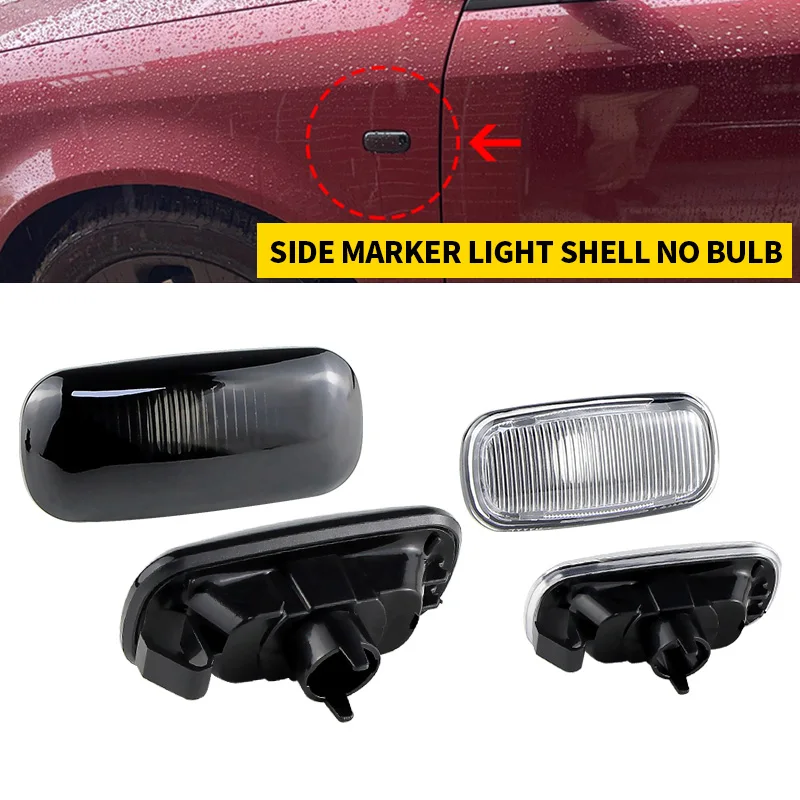 

For Audi A3 S3 8P A4 RS4 S4 B6 B7 A6 S6 RS6 8E0949127 Turn Signal Light Side Marker Indicator Lamp Cover Shell Car Accessories