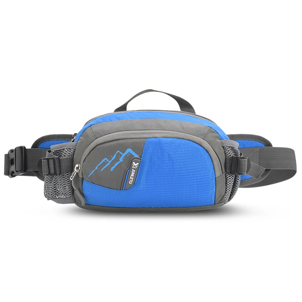 Fanny Pack for Running, Bolsa de nylon, Sling Waist Pack, Suporte de garrafa para ciclismo, caminhadas, hidratação para jogging