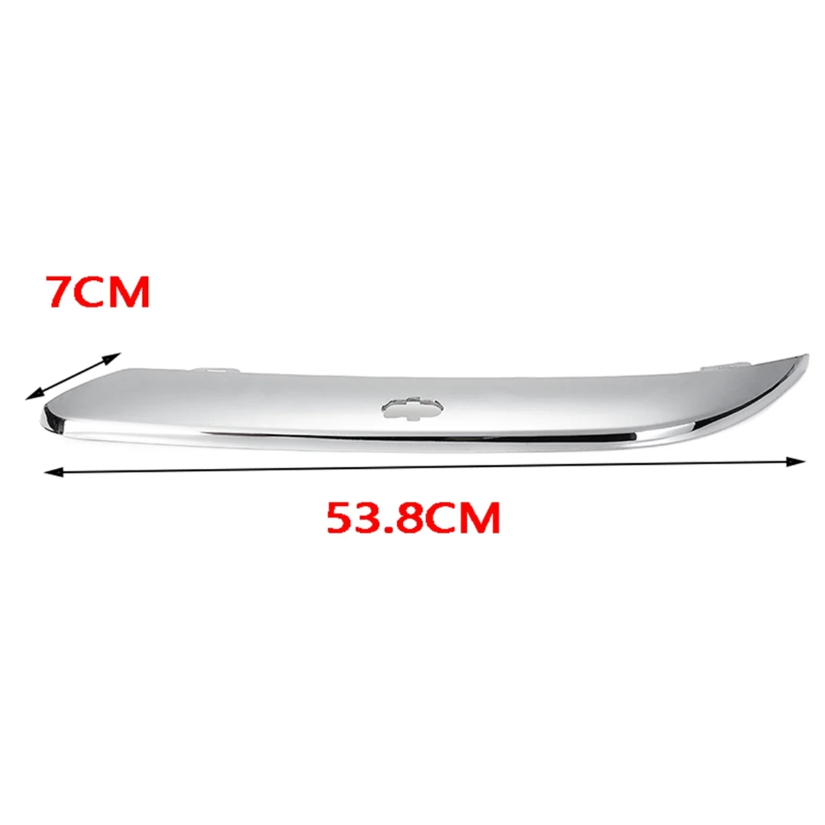 Front Bumper Lower Chrome Trim Strip Decorative Strip Cover W/Holes 04806124AA 04806125AA for Chrysler 300C 2005-2011