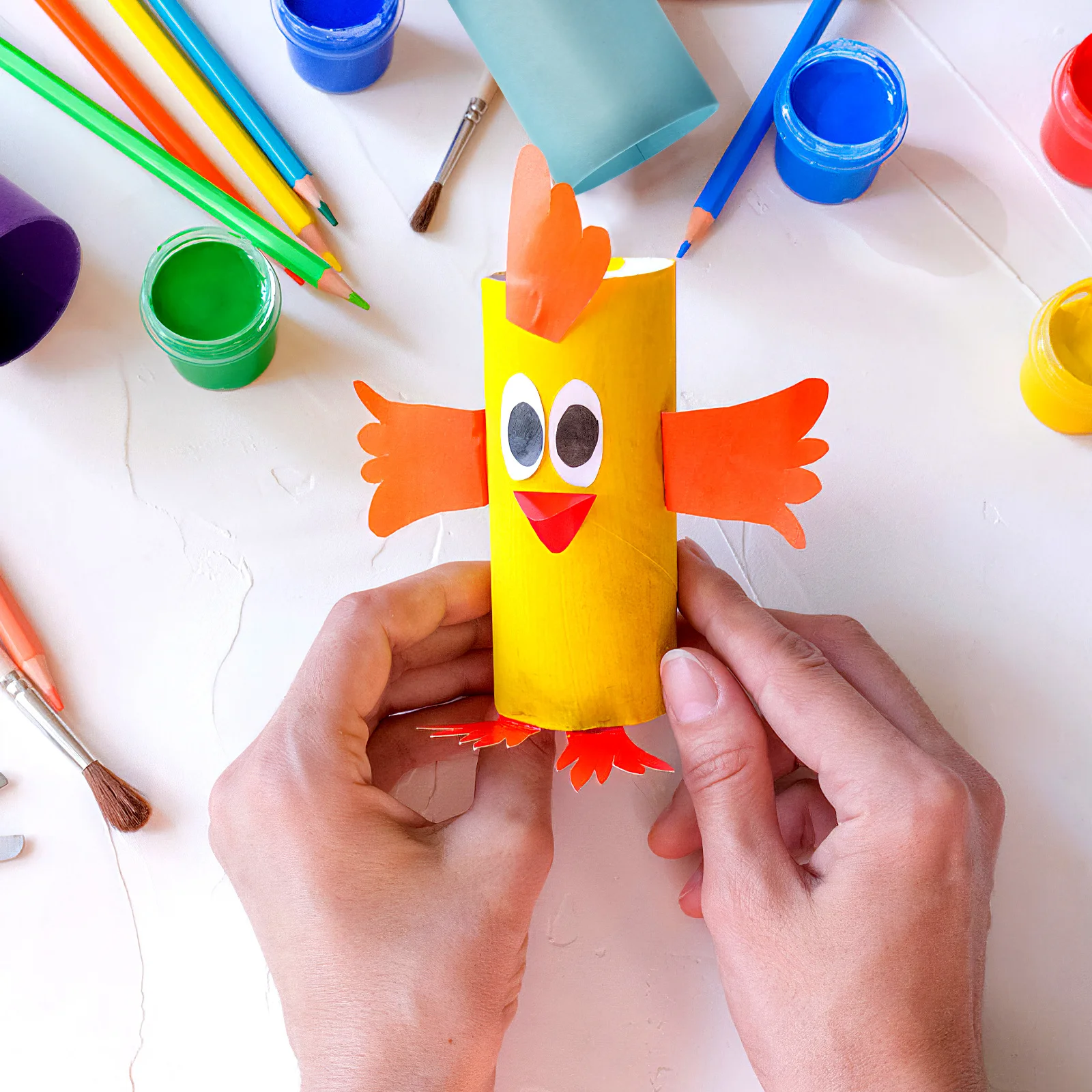 20Pcs Kraft Mailing Tubes Paper Tubes Natural Color for Secure Storage Shipping Art Paintings Drawings Posters Protector