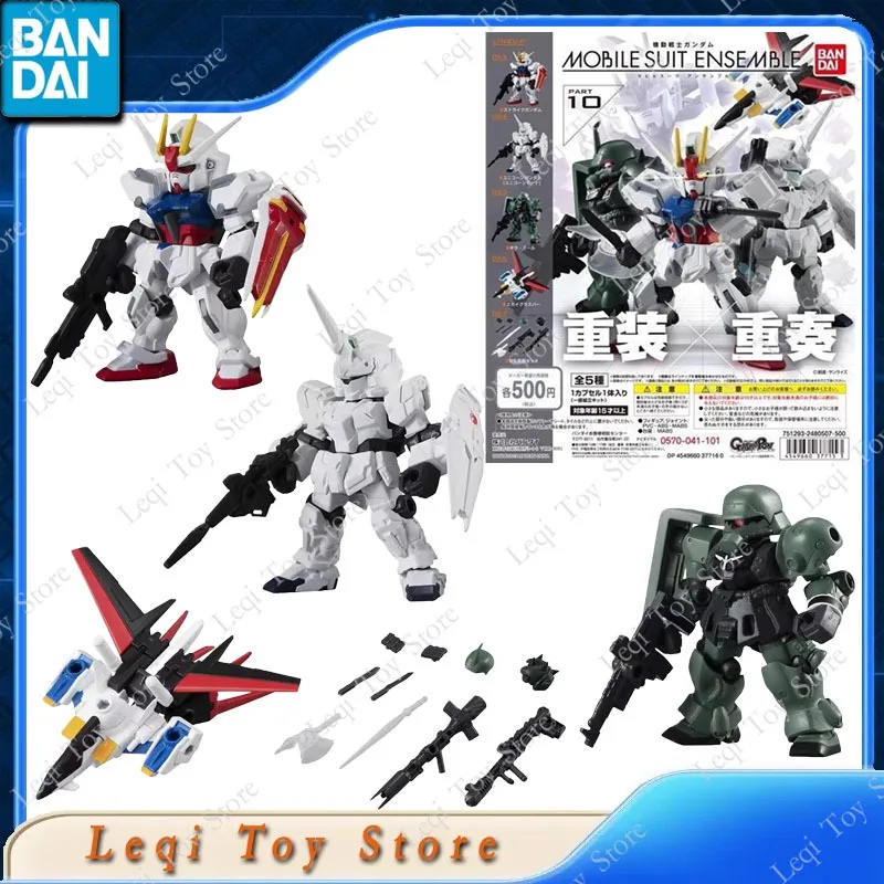 

Bandai натуральный МОБИЛЬНЫЙ костюм MSE, ENSEMBLE PART 10, ударный единорог, экшн-фигурки аниме, игрушки, детский подарок, сборная модель, украшения