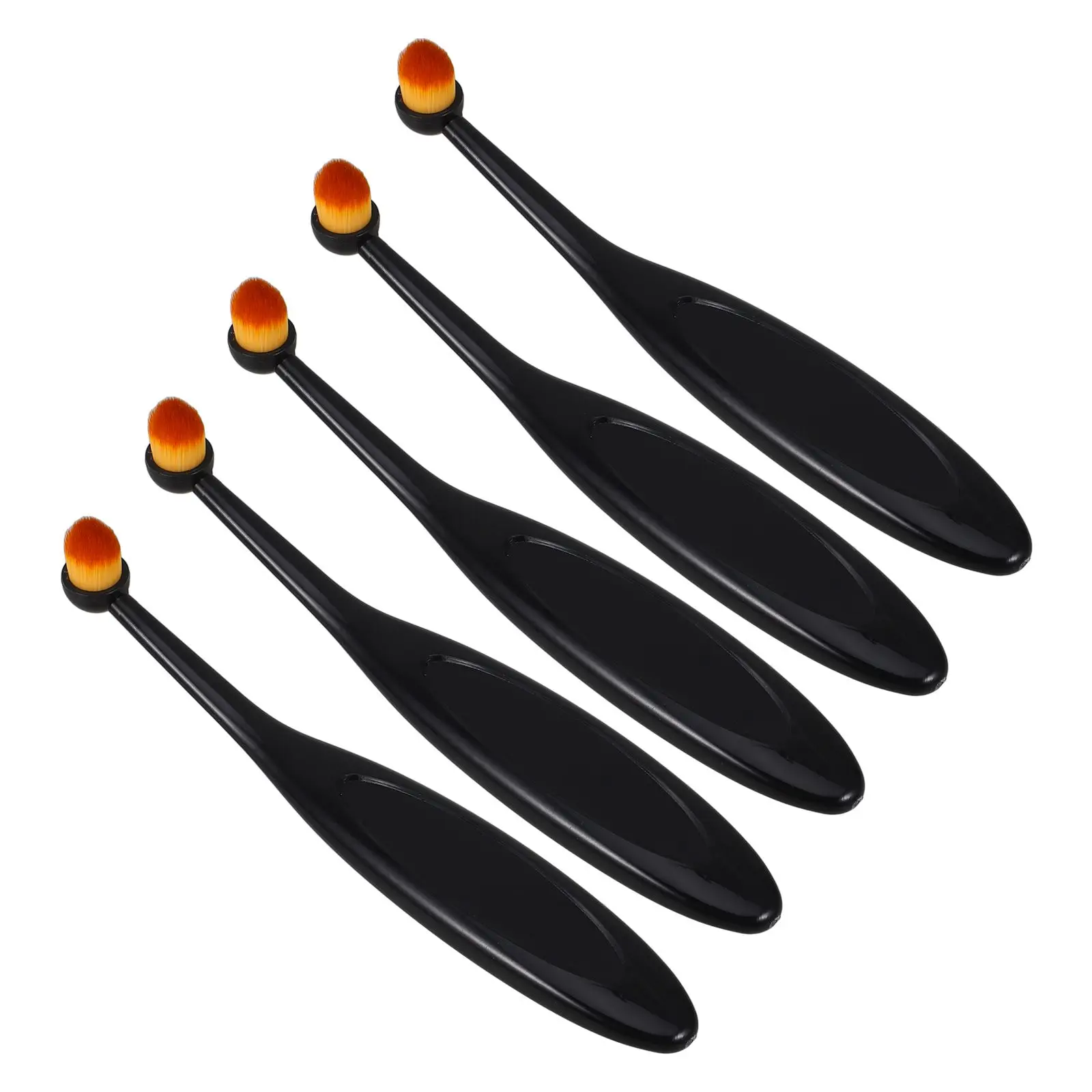 

5 Pcs Ink Mixing Brush Soft Bristles Card Making Blending Tools Mini Blender Craft Set Painting Stamping Supplies PBT