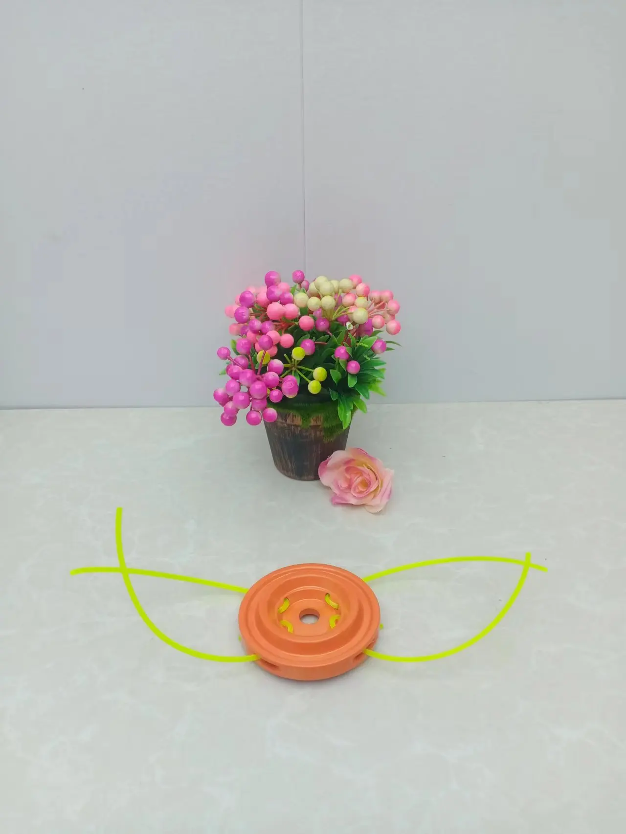 

For Aluminum Round Cake Lawn Head, Lawn Mower Rope Universal Wear-resistant Nylon Round Rope Cutting Machine
