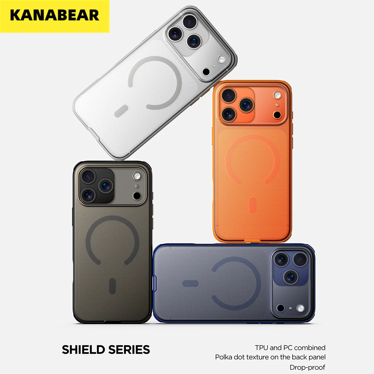 

Противоударный чехол с сильным магнитным креплением и матовой поверхностью для iPhone 13/16PM/17PM: новый тренд, приятный на ощупь, с вогнутыми и выпуклыми элементами