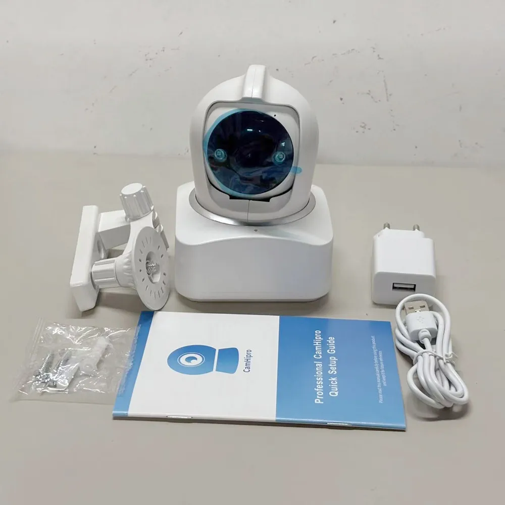 5MP Camhi Surveillance WIFI Camera 1080P Indoor Smart Home Two Way Audio Wireless Security IP Camara With RJ45 Port