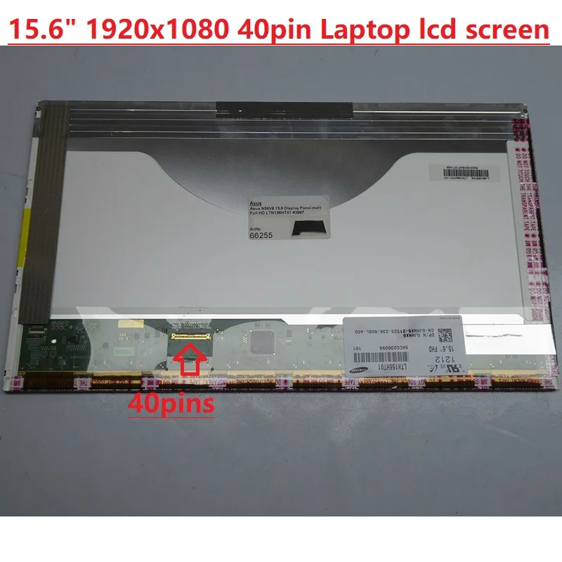 

15.6 inch FHD Laptop LCD LED Screen LP156WF1-TLB2 B156HW01 V.4 LP156WF1-TLC2 B156HTN01.1 1920X1080 40PIN