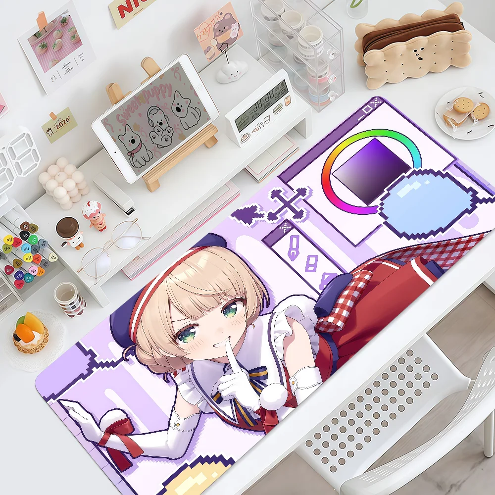 Mouse S-Shigure Pad MousePad Non-slip Lockedge Office Student Gaming Thickened Large Ui Illustrator Writing Pad Cushion