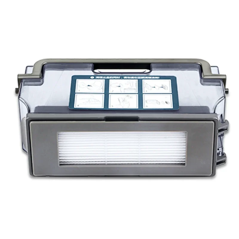 Staubsauger staub box bin filter für ecovacs deebot ozmo 610 roboter staubsauger teile filter ersatz