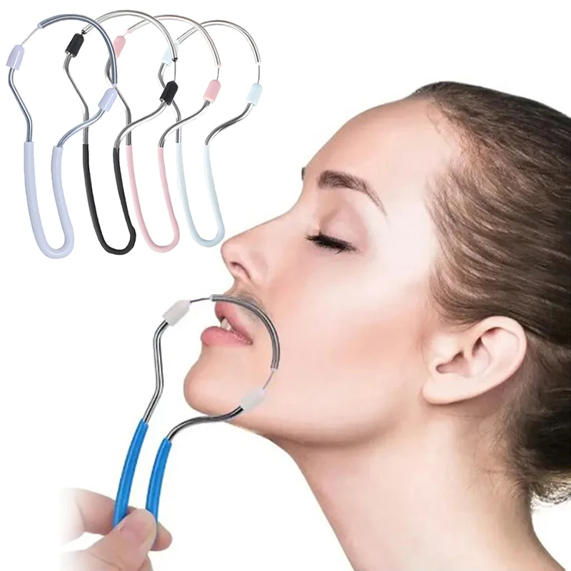 أداة تنظيف الوجه لإزالة الشعر اليدوية المحمولة مع مدلك أسطوانة الدهون للنساء، مجموعة العناية بالجمال