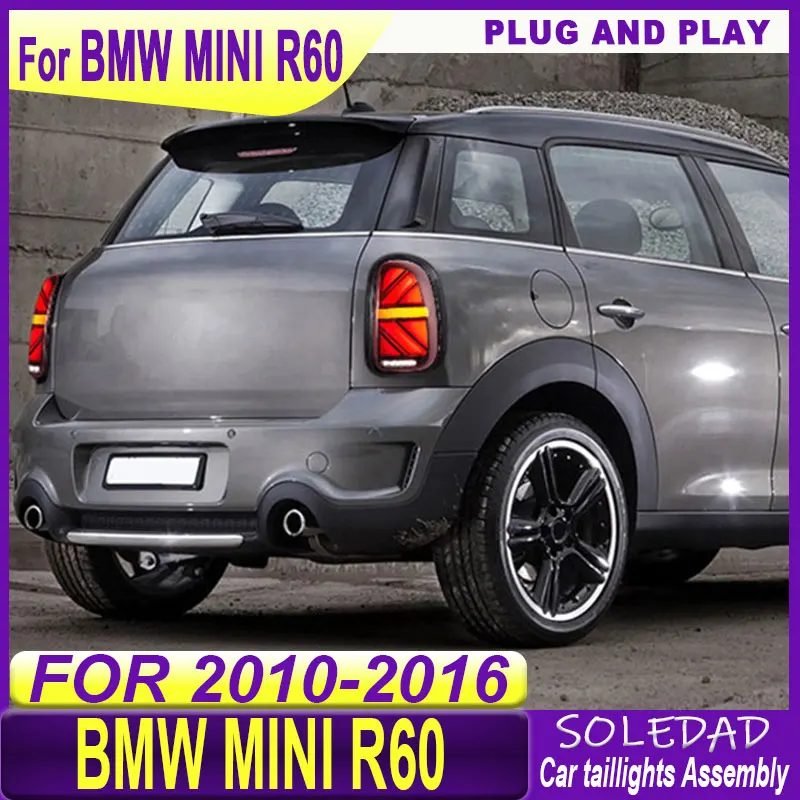Car Taillights For BMW Mini Countryman R60 2010-2016 LED Moving Turn Signal Brake Reverse Tail Light Car Styling