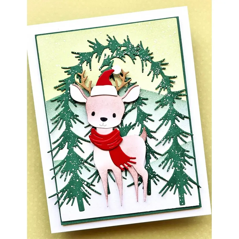 Merry Christmas Sleigh Pumpkin Patch Metal Cutting Dies for DIY Scrapbooking Crafts Dies Cut Stencils Maker Photo Album Template