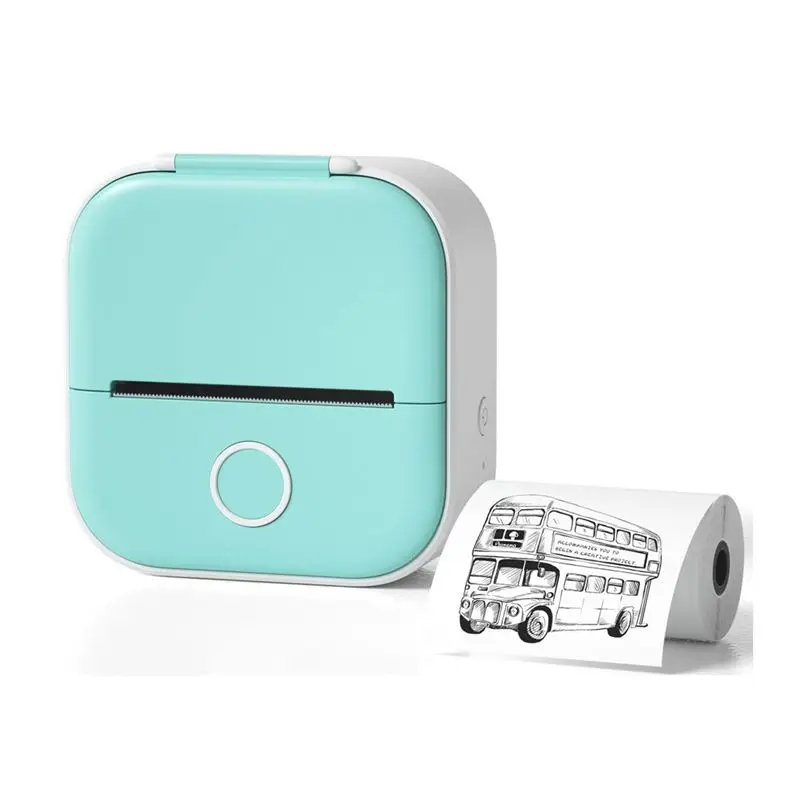 

New!Portable Mini Thermal Label Printer Home Photo Printer Student Wrong Question Printer Mini Label Printer Price Tag Durable ,