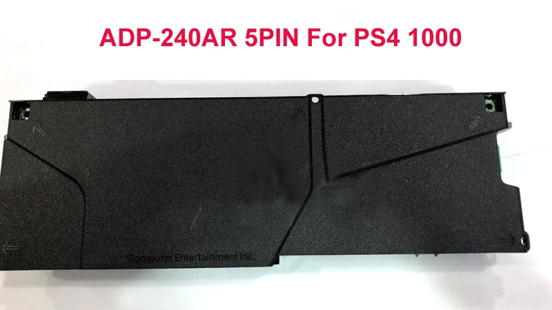 ADP-240AR Power Supply Adapter For PS4 Console 5PIN Replace N14-240P1A For PS4 1000 Game Console Power 100-240V