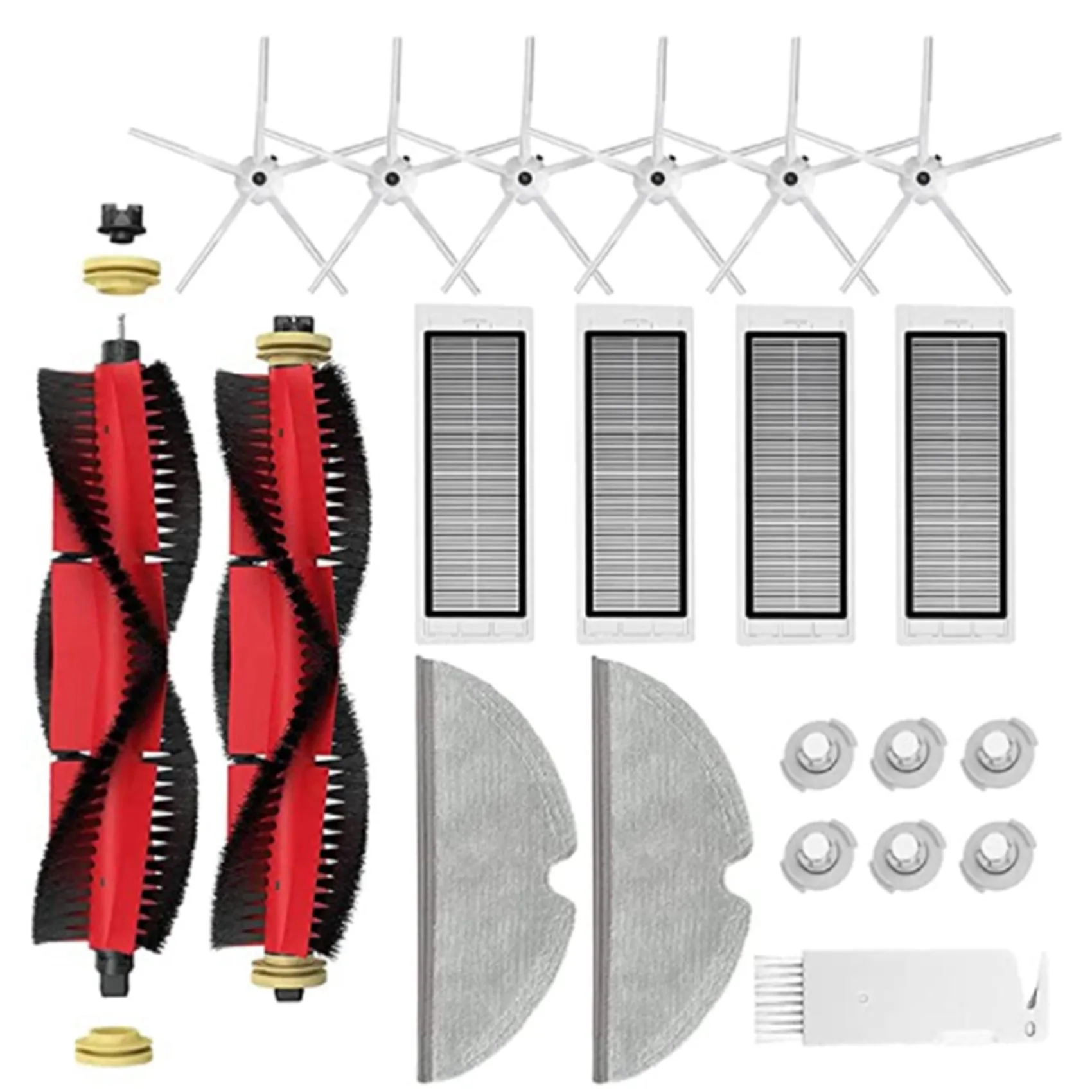 샤오미 Roborock 로봇 진공 청소기 예비 부품, S5 Max S6 Max S6 Pure S6 MaxV S50 S51 S55 S60 S65 S5 S6 용 액세서리