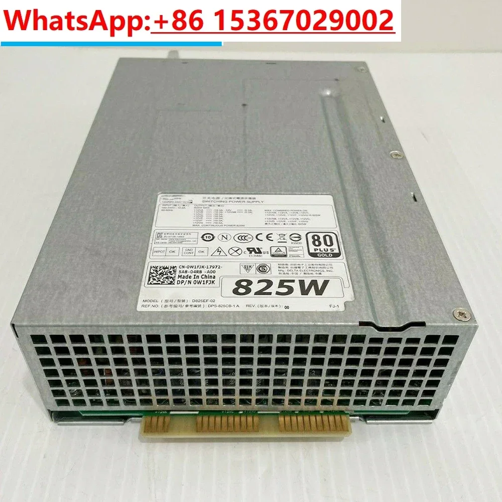 D825EF-02 DPS-825CB-1 A H825EF-02 FT7T6 W1FJK 0W1FJK For  T5810 T7810 T7910 825W Server Power Supply