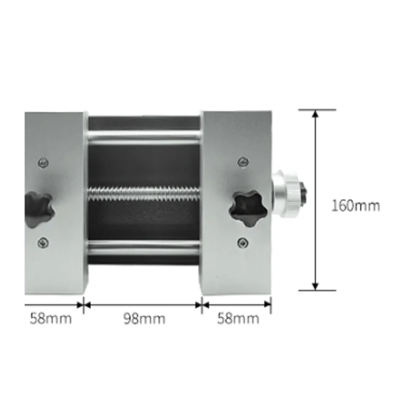 Fixture Worktable For Laser Marking Cutting Engraving Machine Gold Silver Metal Ceramics Clamp Table Thin Foil Holder 25x13CM