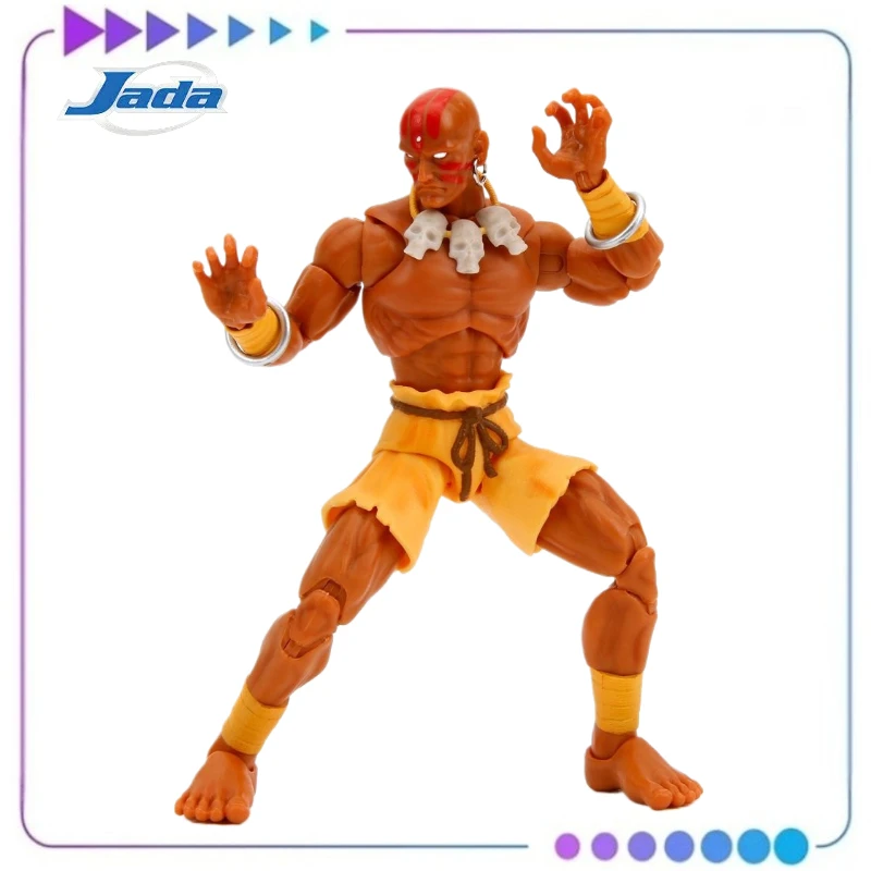 

【Original】Jada Toys Ultra Street Fighter II: The Final Challengers Dhalsim 1/12 Scale Action Figure Model Toy