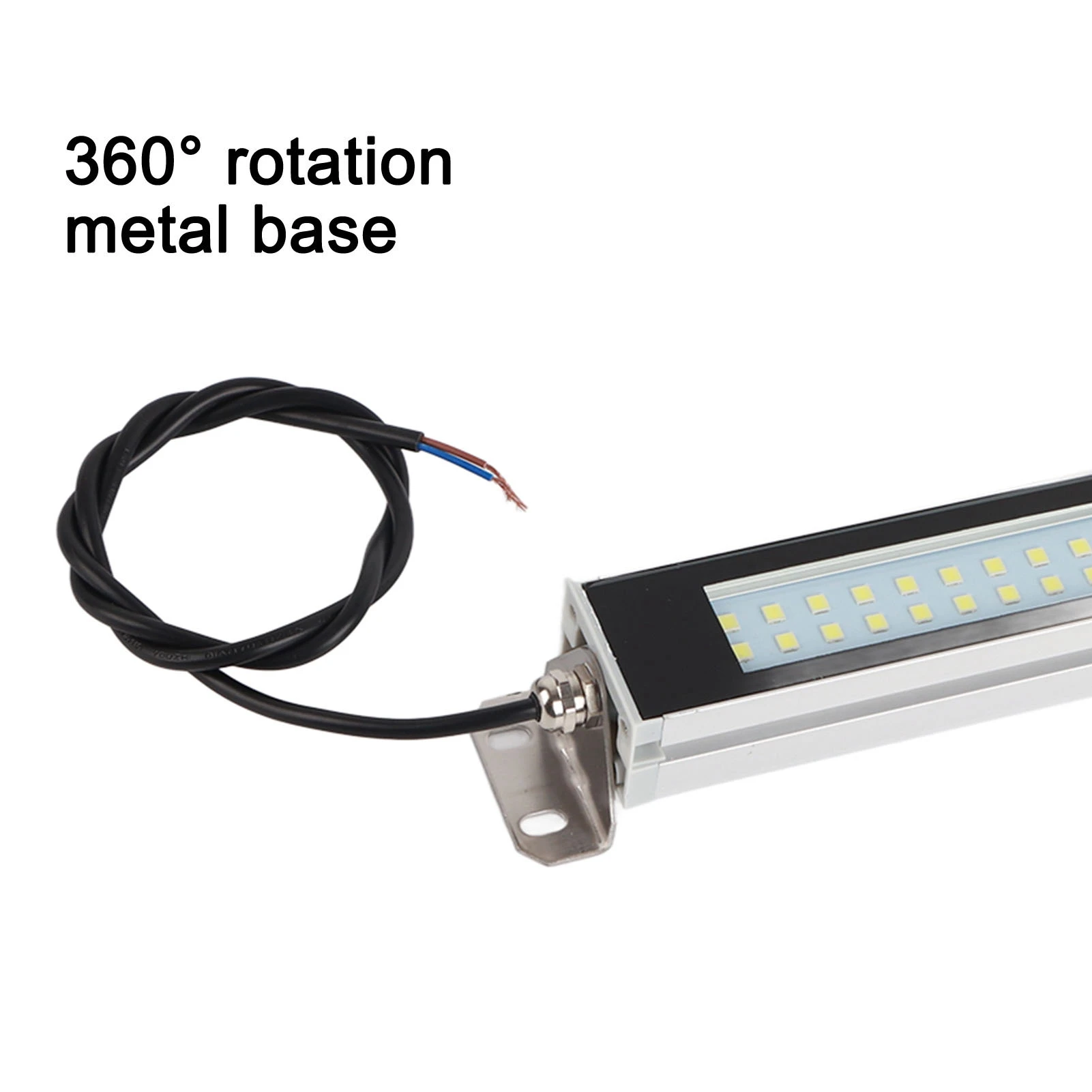 Luz de trabalho led fonte branca ip67 à prova dip67 água à prova de explosão máquina tubo luz 24v 12w máquina tubo luz led luz de trabalho