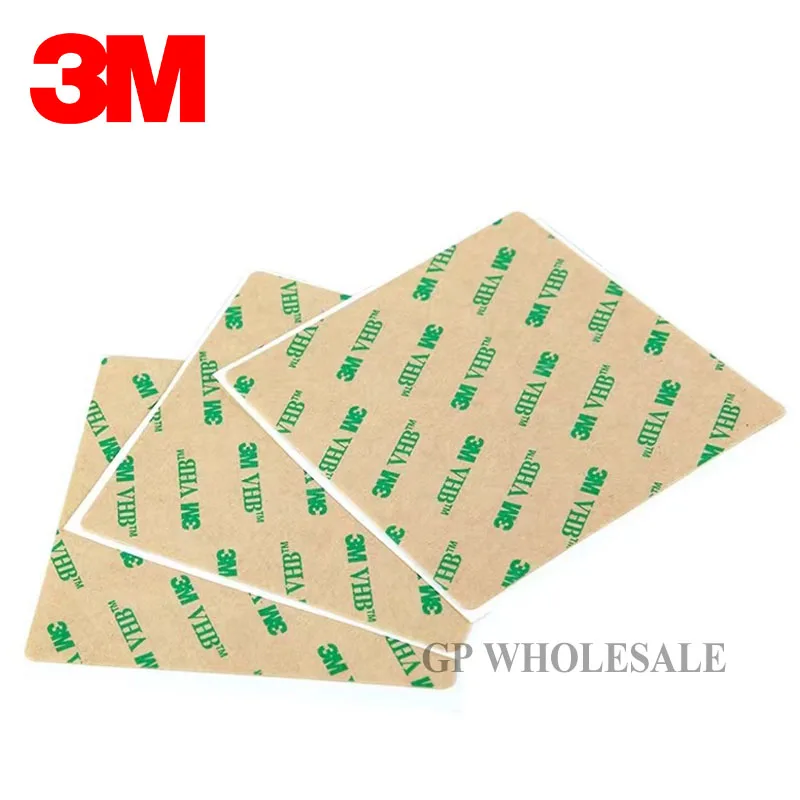 

10pcs 3M VHB 9473PC ADHESIVE TRANSFER DOUBLE STICK TAPE 100*100mm, 10cmx10cm 0.25mm thick Bonding Decorative Metal trim, FPC