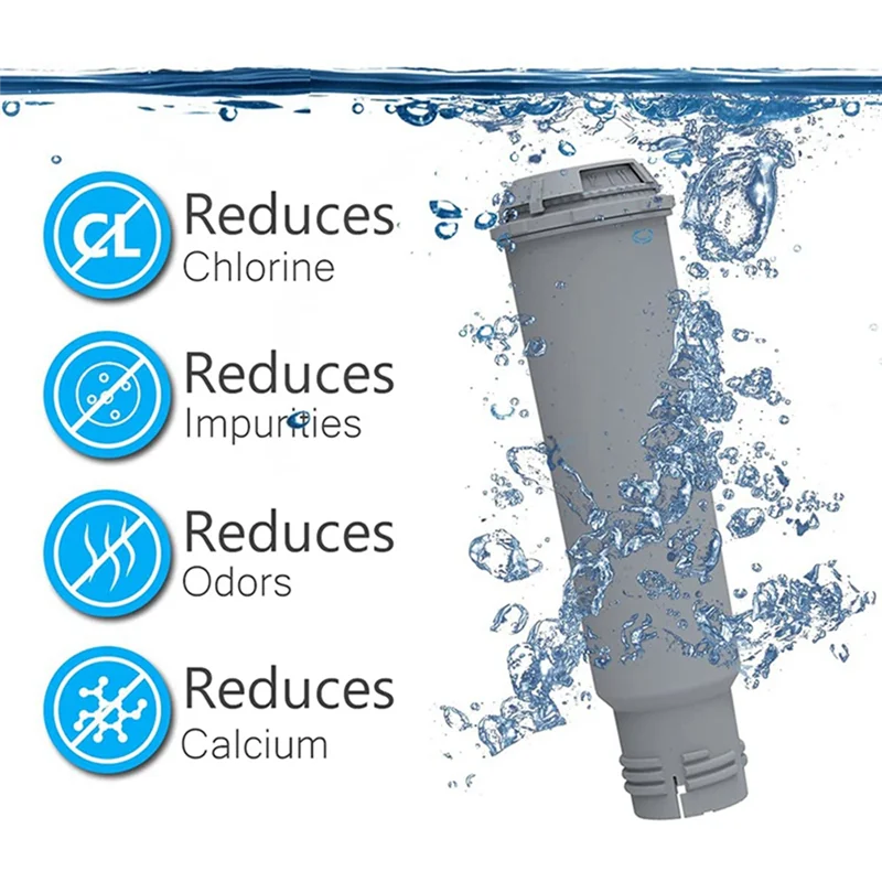 1Pcs Espresso Machine Water Filter for Krups Claris F088 Aqua Filter System, for Siemens, Nivona, Gaggenau, AEG, Neff#A66K