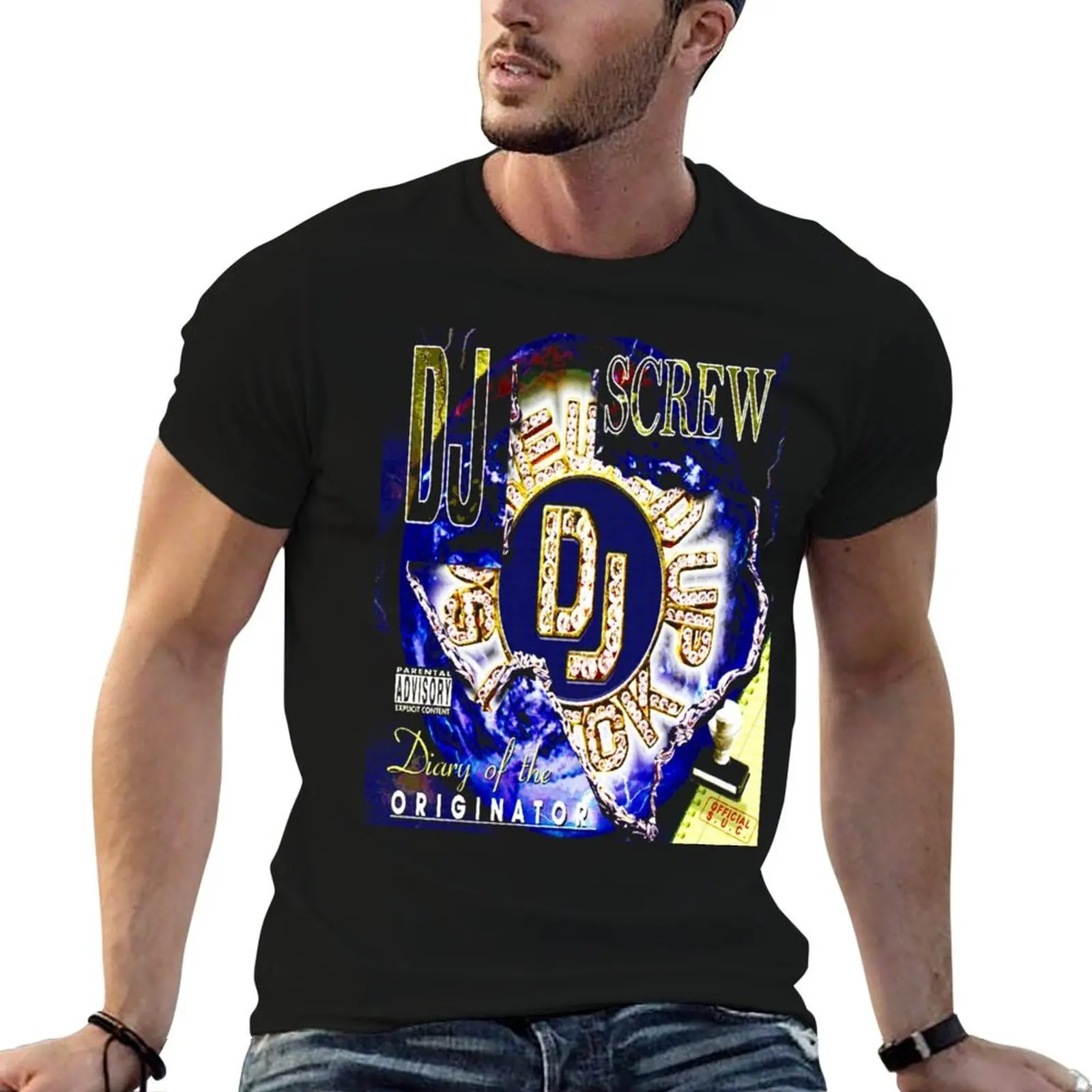 Dj Screw T-Shirt graphic t shirts for man t shirt man cotton t shirts for man cotton funny T-shirt
