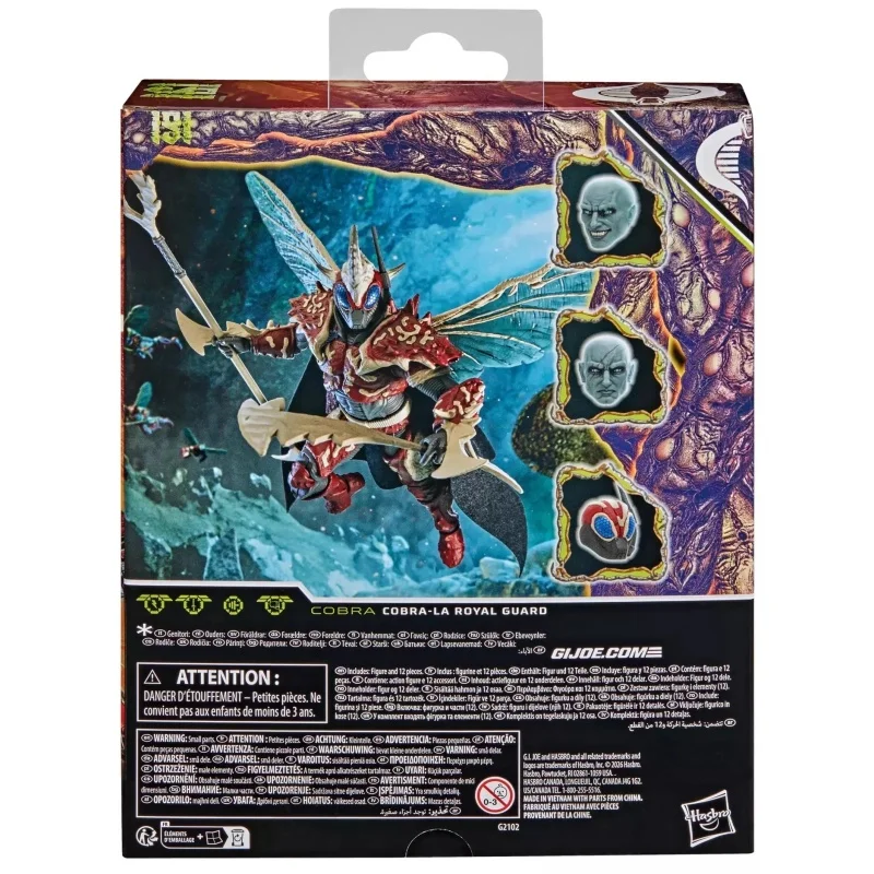 

Original G.I. Joe Classified Series 191 Cobra-La Royal Guard 6inch Articulated Action Figure Collectible Adult Collectors