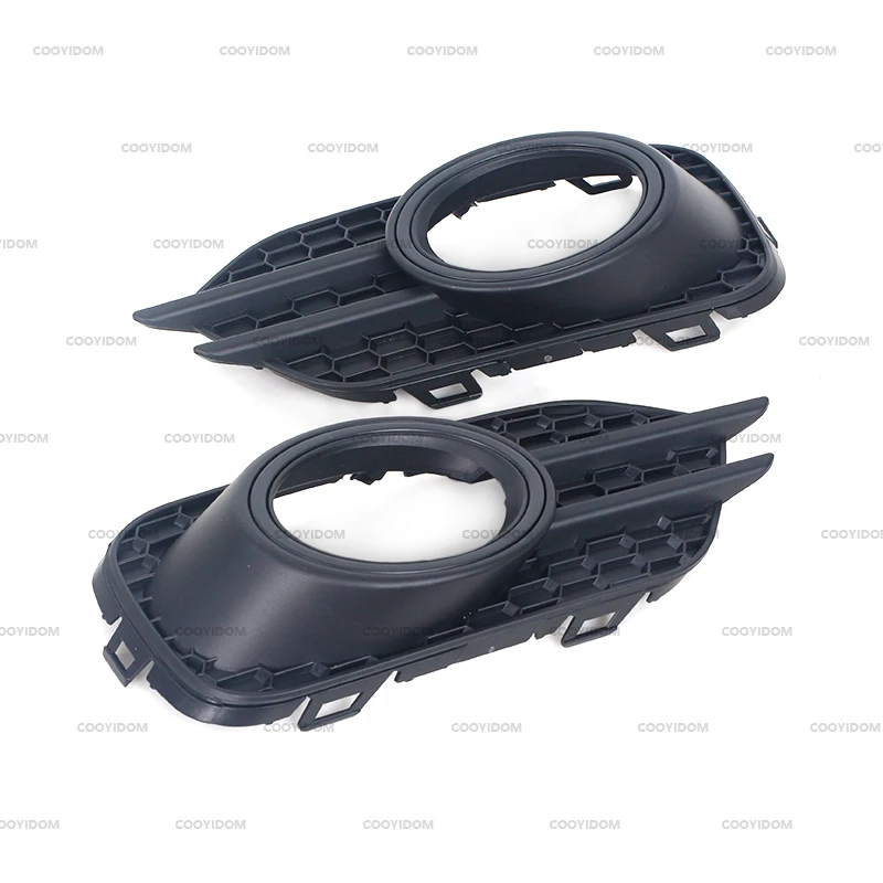 Para vw tiguan 2012 2013 2014 2015 2016 2017 2018 versão dos eua amortecedor dianteiro luz de nevoeiro capa da lâmpada quadro grade 5n0853665j 5n0853666j