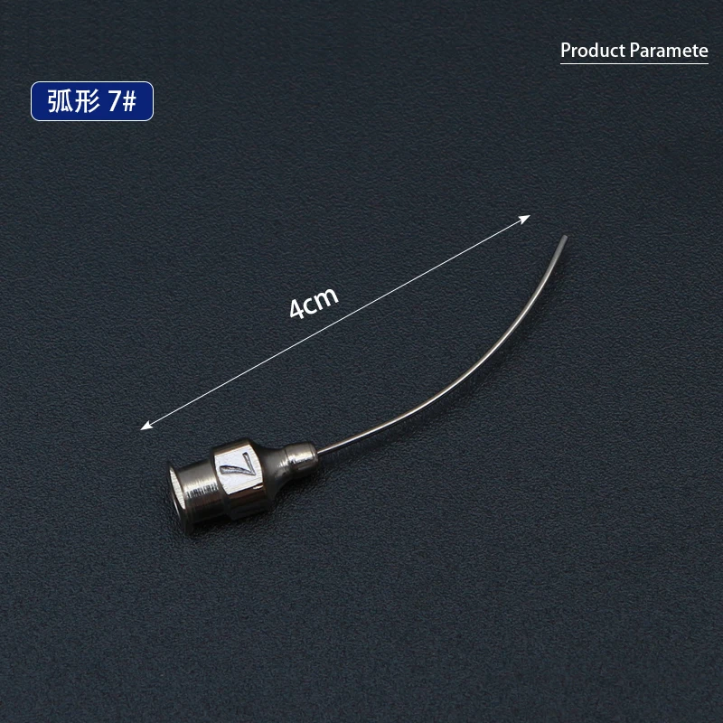 

Ophthalmic instruments medical stainless steel tear duct irrigation needle arc angle type straight type