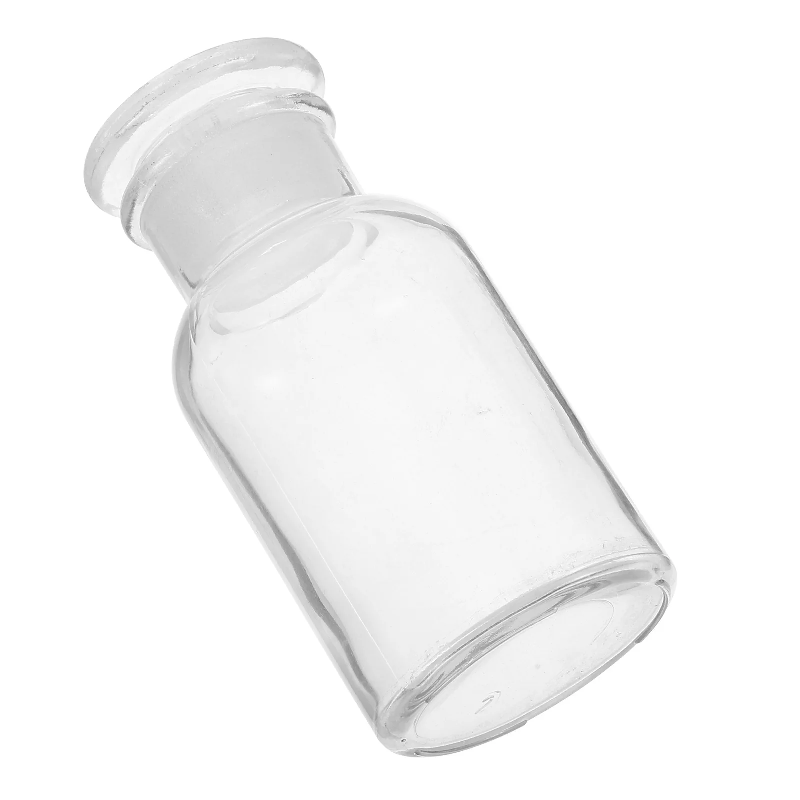 

1Pcs Narrow Mouth Reagent Bottle Glass Laboratory Bottle Sample Storage Borosilicate Chemical Solution Container