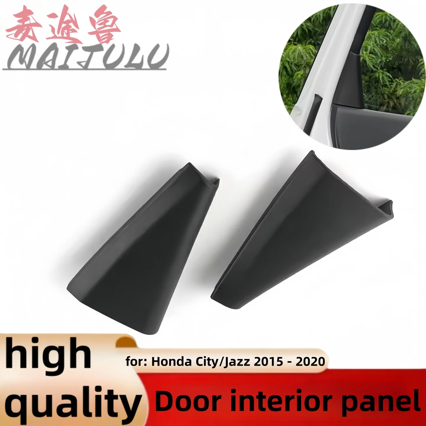 Rear Door Quarter Inner Garnish Trim Panel Cover For HONDA FIT JAZZ 2015-2020 GK5 OEM:72980-T5A-003ZA 72940-T5A-003ZA