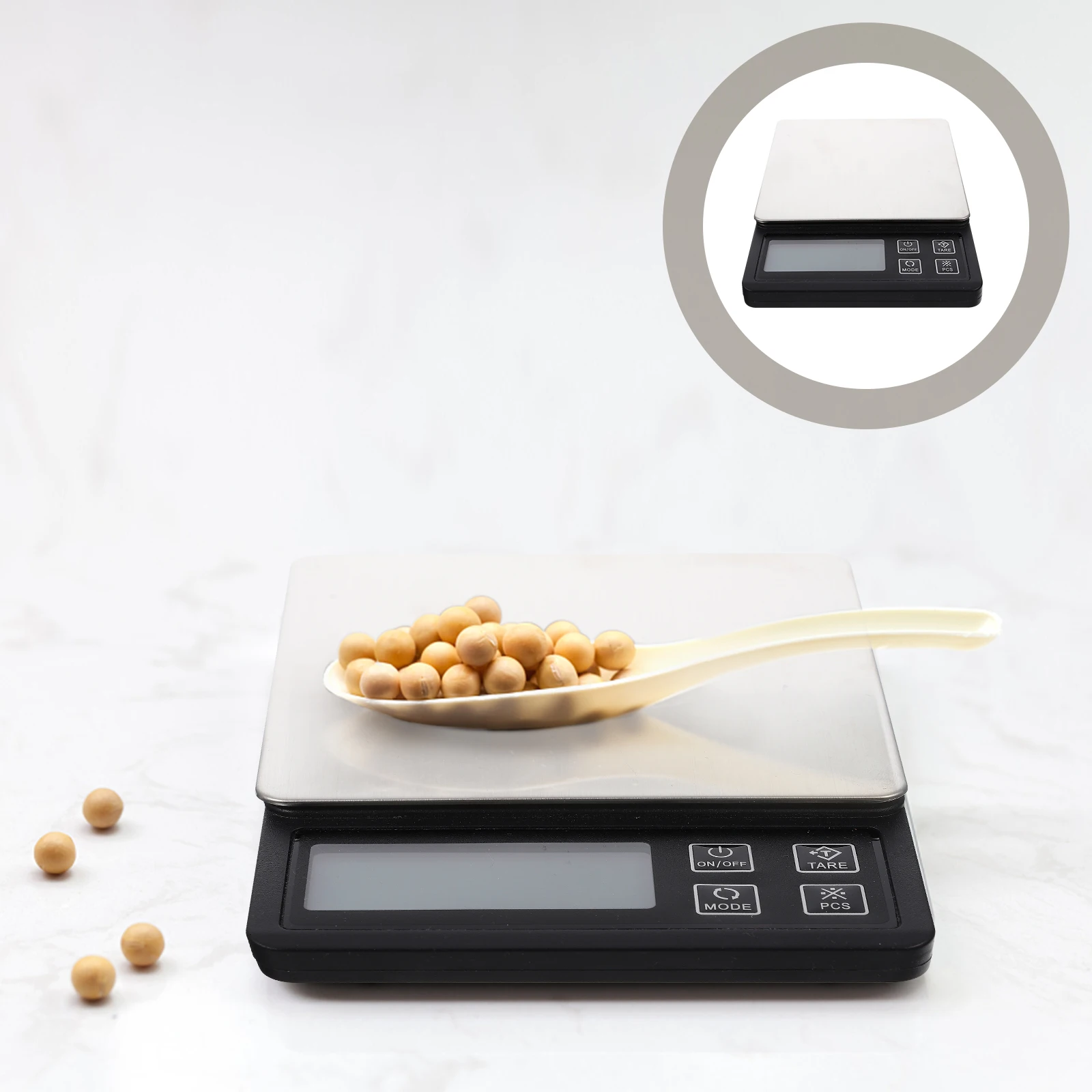 

1Set Mini Digital Scale Professional Baking Multi-Function Food Kitchen Gram Scale Portable Tabletop Convenient Baking