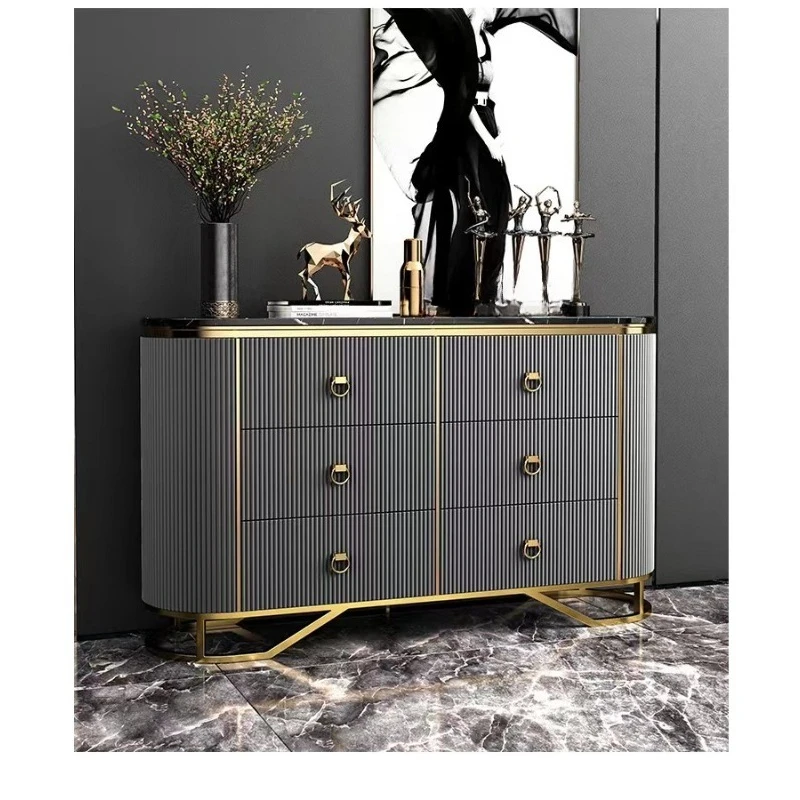 solid wood drawer cabinet living room entrance foyer hallway cabinet dining side locker storage cabinet bedroom