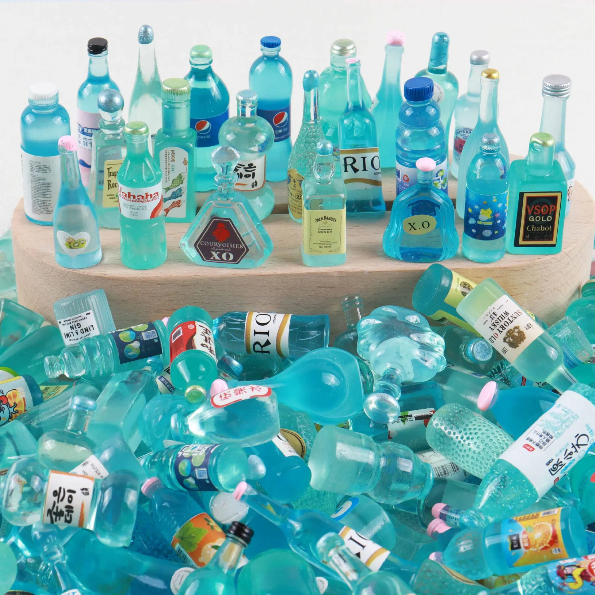 20/50 peças de Mini Garrafa de - Resin Art Bottle avaliação e preço