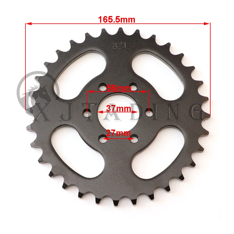 1 Set 800mm/810mm rear axle assembly with 190mm brake disc 530-32T sprocket for China 125cc-3000cc ATV UTV Buggy Quad Bike Parts