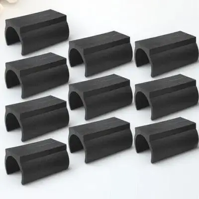 

10pcs Chair Leg Caps 16Mm Floor Protectors For Wood Tile Vinyl Non-Slip Furniture Feet Pads Chair Legs Covers Glides Tips Clamp