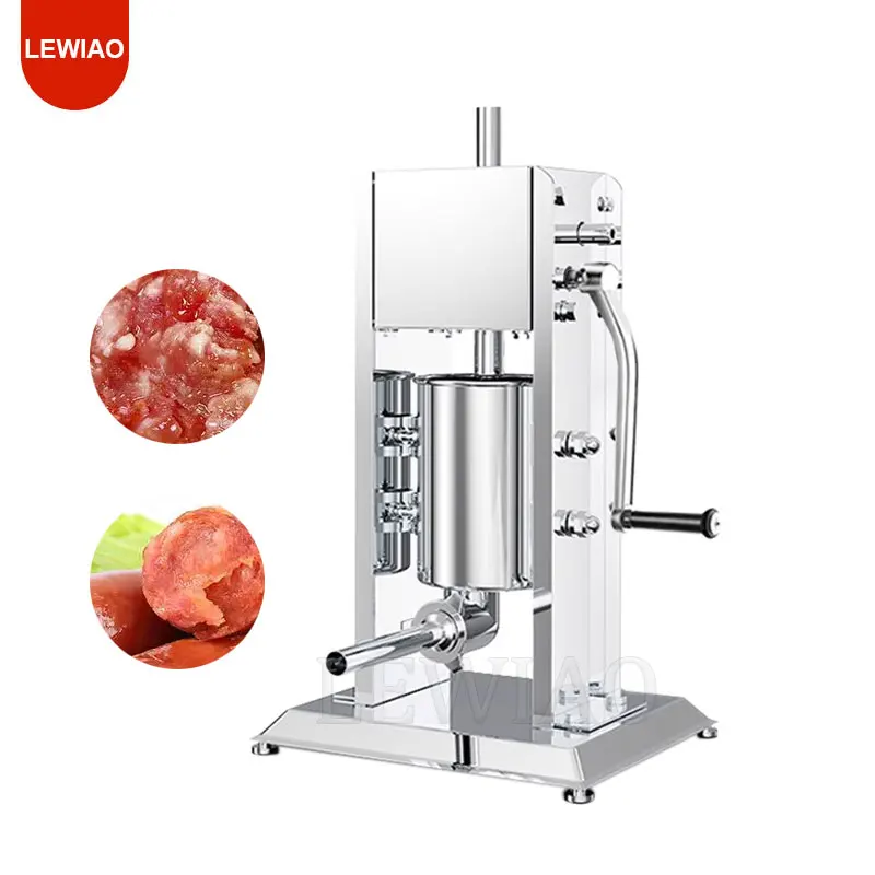 7л колбаса домашняя вертикальная ручная машина из нержавеющей стали колбаса наполнитель колбас шприц наполнитель мясоварка