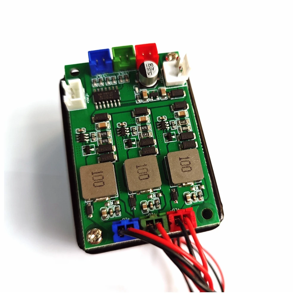 Módulo láser a todo Color RGB, cabezal agitador, lámpara de escenario, Control TTL, 3W