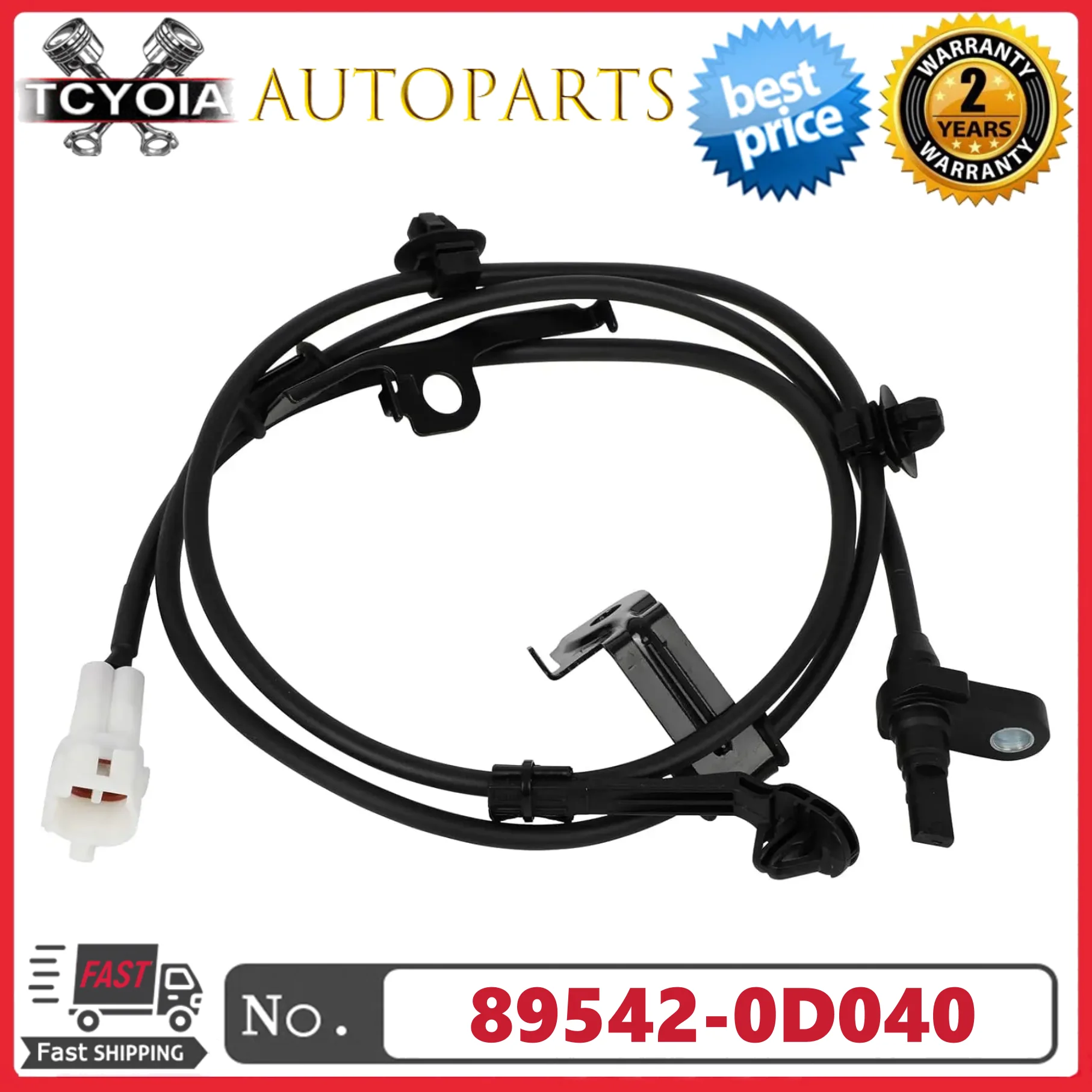

НОВЫЙ Датчик скорости переднего правого колеса ABS 89542-0D040 895420D040 для TOYOTA xD Yaris 2009-2014 1.5L 1.8L