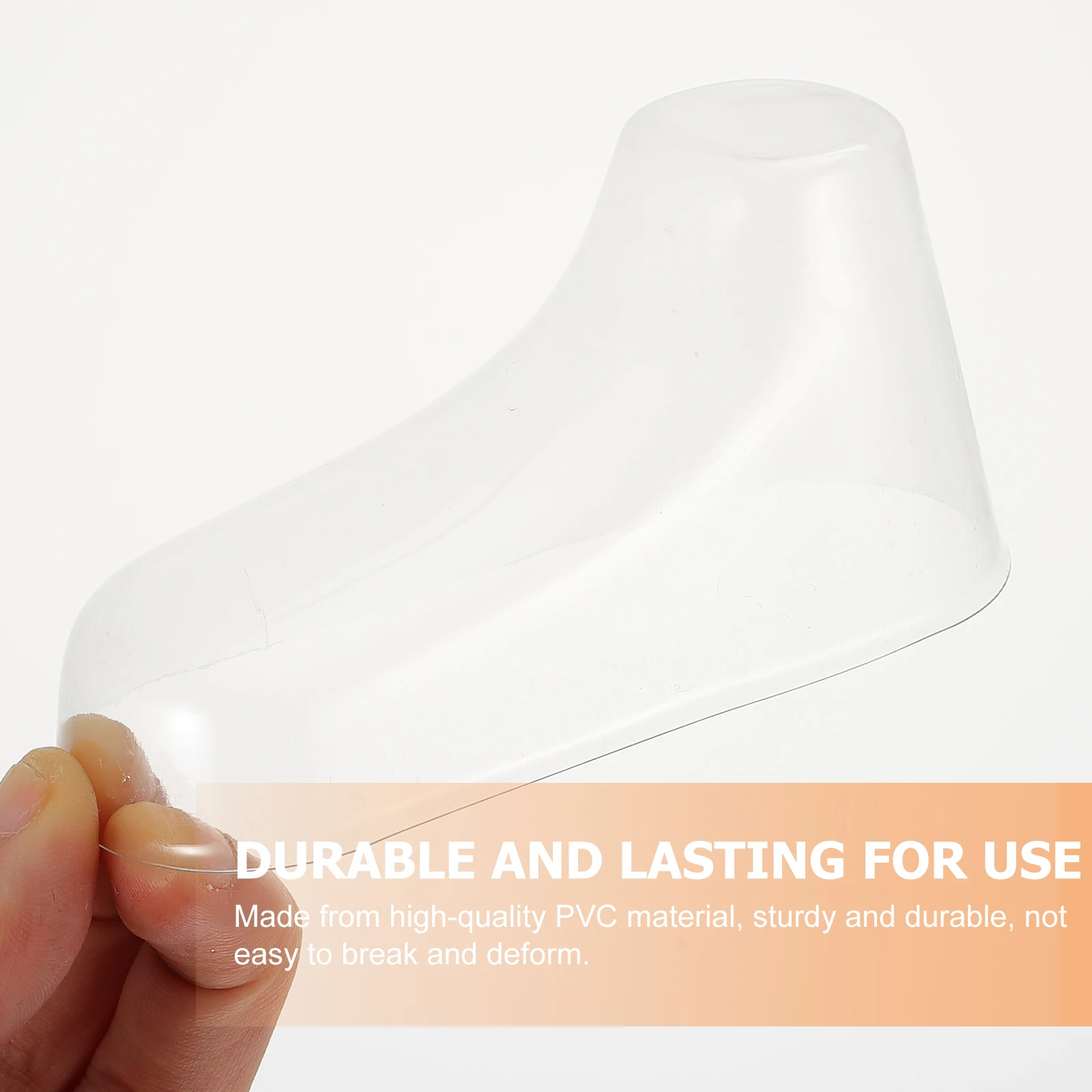 

10 Pcs Socks Clear Shoe Display Stocking Foot for Booties Newborn Footwear