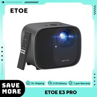 [Netflix & Android TV Certified] ETOE E3 Pro Projector Dolby Digital Plus, 1080P 600 ANSI Android TV 11.0 Amlogic S905, 2GB+16GB