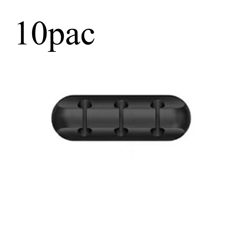 Self - Adhesive Cable Organizer for Desktop - Ideal for Data Lines, Charging Cables, Mouse and Headphone Wires.