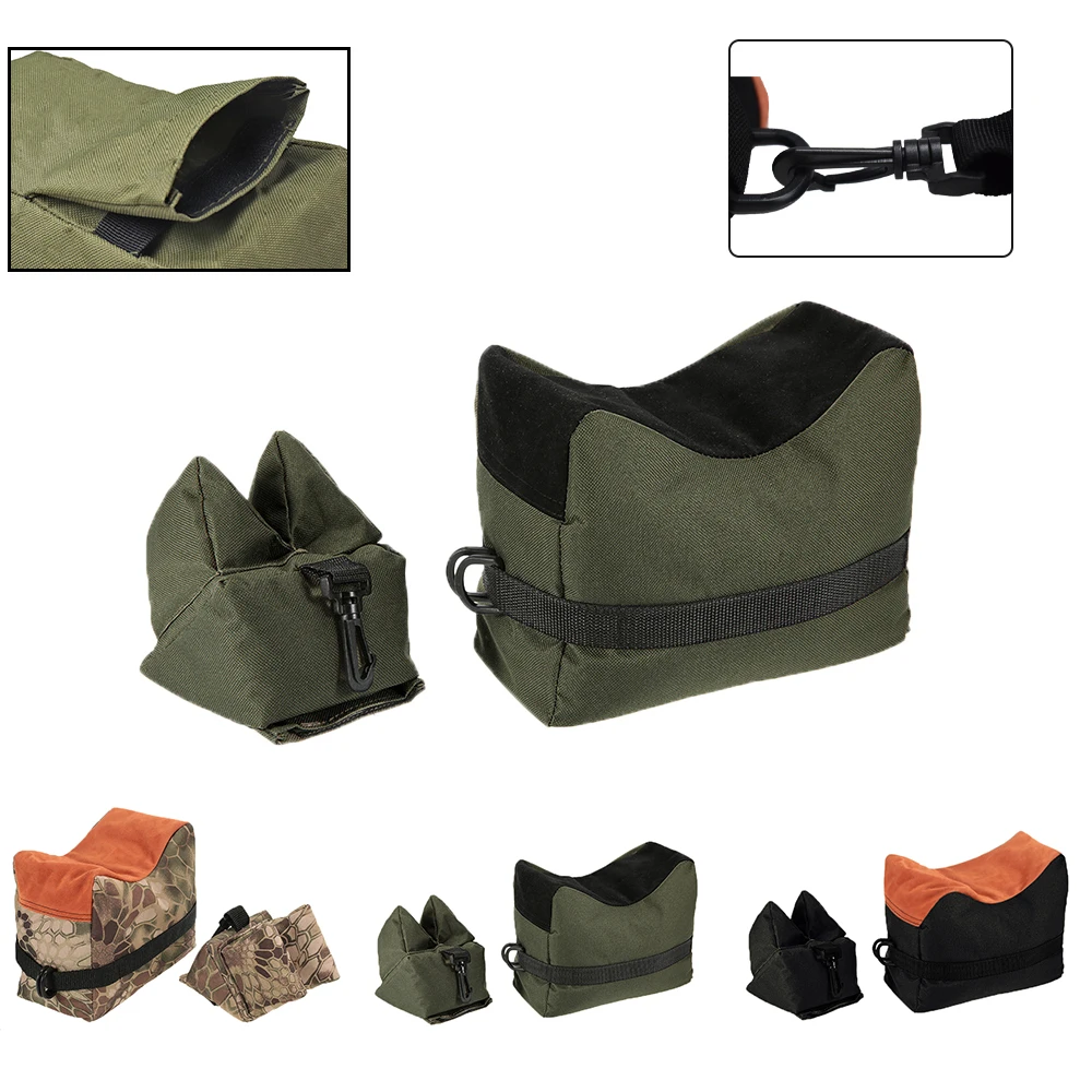 

Outdoor Front and Back Support Sandbag Sight Device Hunting Relies on Pillow Sight Clip To Fix The Sandbag Unfilled sandbags